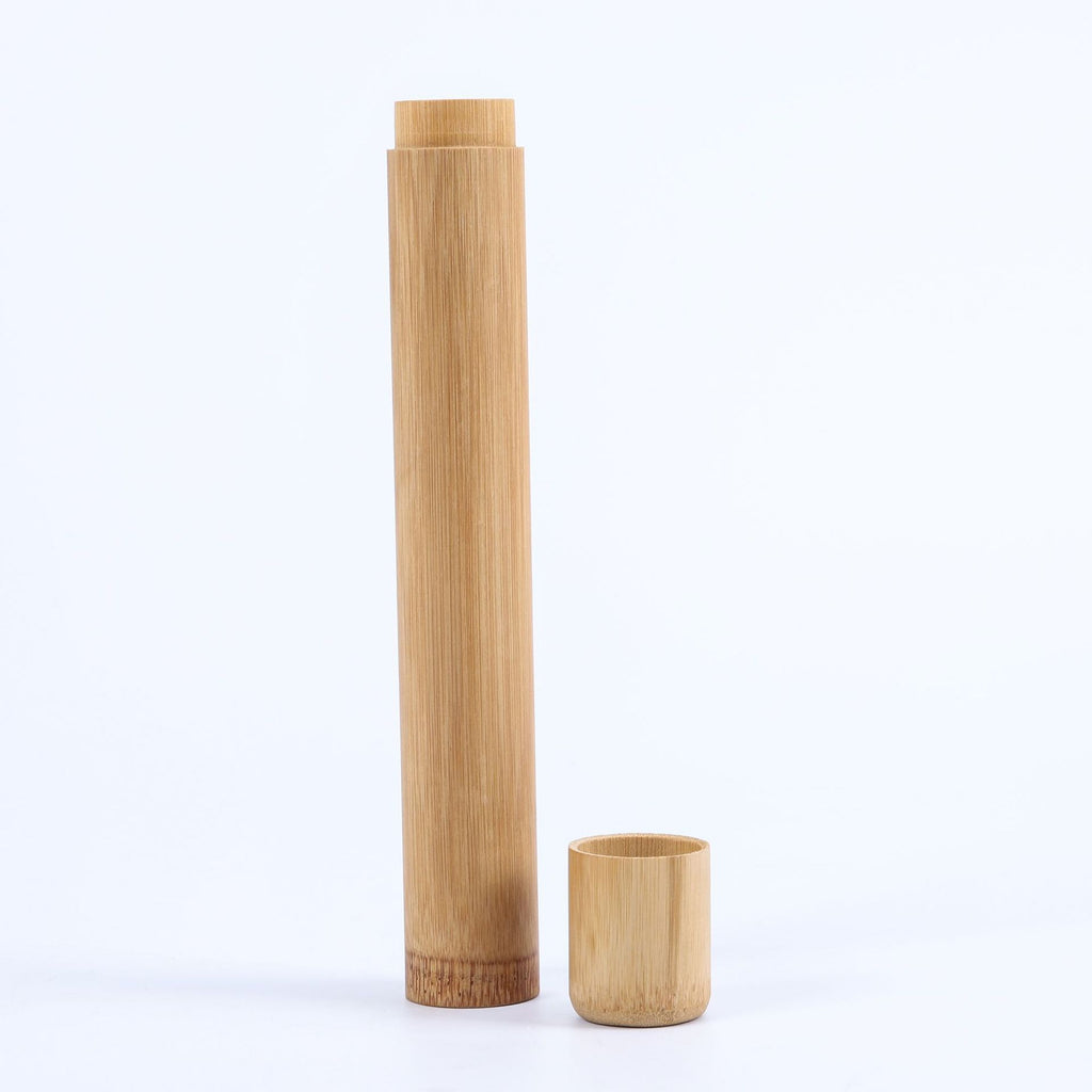 Bamboo Toothbrush Travel Case – Eco-Friendly Portable Holder