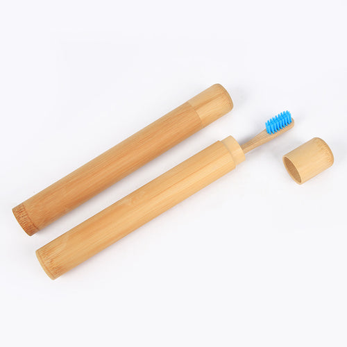 Bamboo Toothbrush Travel Case – Eco-Friendly Portable Holder