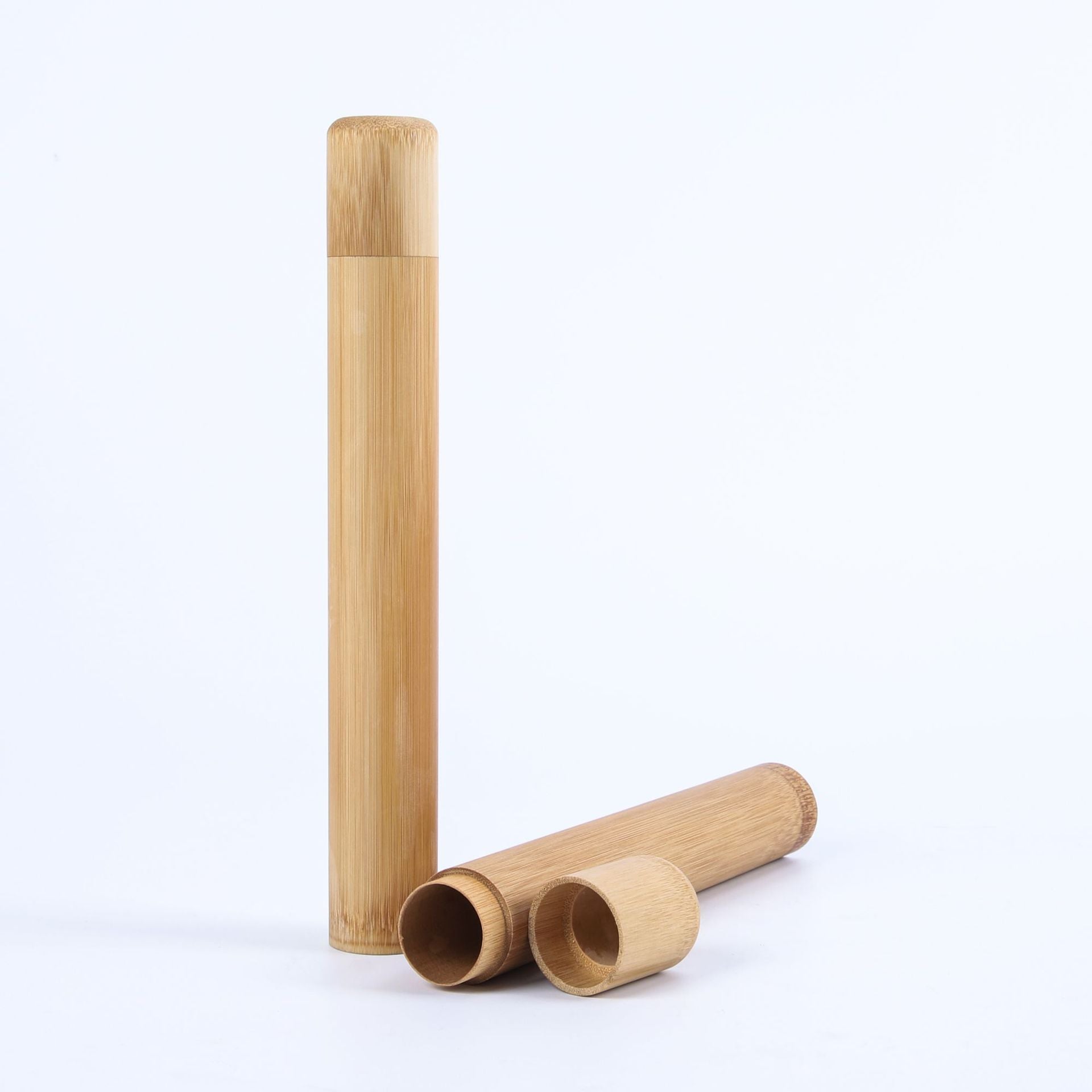 Bamboo Toothbrush Travel Case – Eco-Friendly Portable Holder